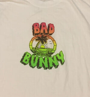 Bad Bunny 2022 Tour Shirt Size XXL